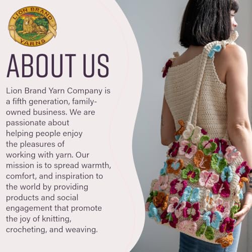 Lion Brand Yarn, 24/7 Cotton Mercerized Lightweight Yarn for Knitting, Crochet, and Crafts, Burgundy, 1 Pack, 185 Yards of Natural Fiber for Breathable Tops, Durable Bags, and Easy-Care Dish Cloths | Light Worsted 100% Mercerized Cotton Yarn for Crochet,