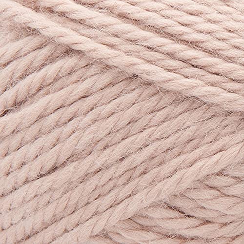 Lion Brand Yarn, Re-Spun Thick & Quick Super Bulky Yarn for Knitting, Crochet, and Crafts, Sepia Rose, 1 Pack, Soft Fiber for Chunky Blankets, Bulky Throws, and Cozy Sweaters | Super Bulky 100% Recycled Knit & Crochet Fiber for Machine Washable Blankets,