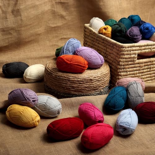 100% Superwash Wool Yarn 3 Skeins 150g DK Weight Knitting Crochet Hot Pink | Sourced from Peru for breathable warmth and 327yd total length per 150g pack ideal for soft baby garments hats and sweater - color: Hot Pink