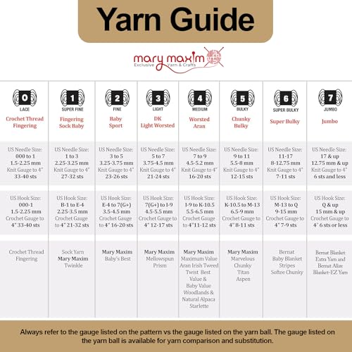Mary Maxim Aran Irish Tweed Yarn 98% Acrylic 2% Viscose, 205 Yards | Aran Yarn, 4 Medium Worsted Weight, Knitting and Crochet Yarn, Clothing Blankets and Afghans, Multipurpose, Country Style - color: IRISH TWEED YARN