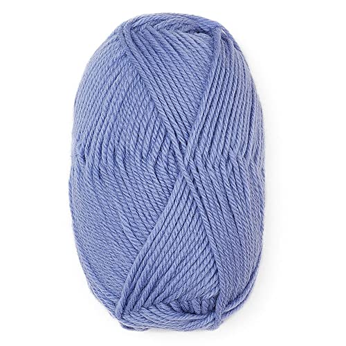 100% Superwash Wool Yarn 3 Skeins 150g DK Weight Knitting Crochet P. Blue | Sourced from Peru for breathable warmth and 327yd total length per 150g pack ideal for soft baby garments hats and sweater - color: Placid Blue