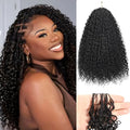 Beauty Youth Pixie Curly Miracle Knots Human Crochet Hair 75g 18 Inch | Feather Crochet Hair For Black Women, Easy Install, Reusable, Invisible Finish, Natural Look, Lightweight, Tangle Free - color: 75g Pixie Crochet Hair Natural Black, size: 18 Inch