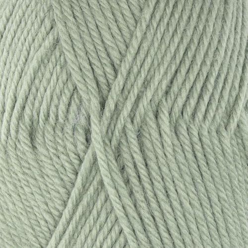 100% Superwash Wool Yarn 6 Skeins 300g DK Weight Knitting Crochet S. Green | Sourced from Peru for breathable warmth and 654yd total length per 300g pack ideal for soft baby garments hats and sweaters - color: Sage Green