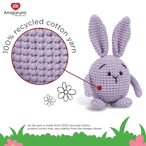 Red Heart Amigurumi Pete The Bunny Kit - color: Pete the Bunny