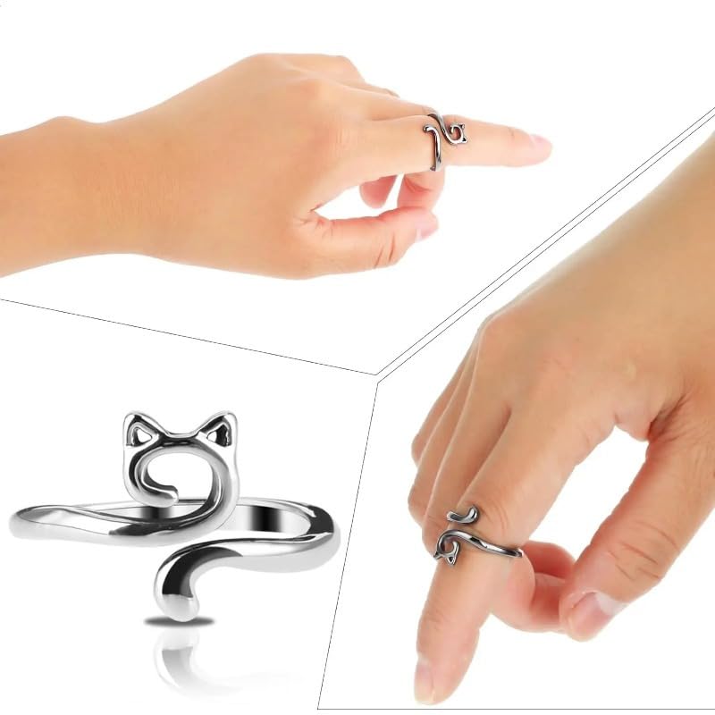 2pcs Adjustable Finger Holder - Knitting Crochet Loop Ring Yarn Guide Thimble - Faster Sewing Tools for Crocheters (2Pcs Mixed 1) - color: 2Pcs Mixed 1