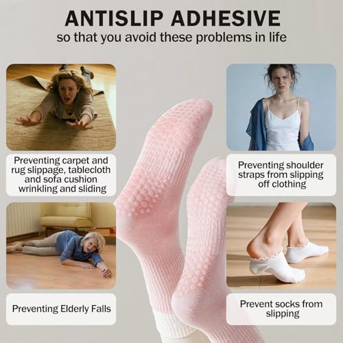 Sock Stop Glue, Washable Anti Slip Adhesive for Socks and Fabrics 50ml | Add long-lasting grip to socks and fabrics with a washable waterproof anti-slip coating. - color: CLEAR