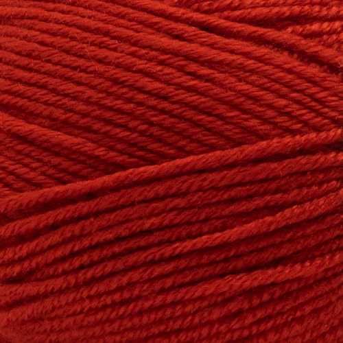 Estako DailyKnit-DK Anti-Pilling Soft Yarn, Baby DK Weight 3, Red, 4-Pack | crocheting projects, 100% acrylic, lightweight, 400 g, 1092 yds, blankets, amigurumi, granny squares, machine washable - color: 80038 - Red, size: Pack Of Four