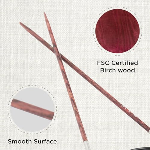 KnitPro Dreamz Fixed Circular Needles 16" (40cm) | US Size 1.5 (2.5mm) - size: US 1.5 (2.5mm)
