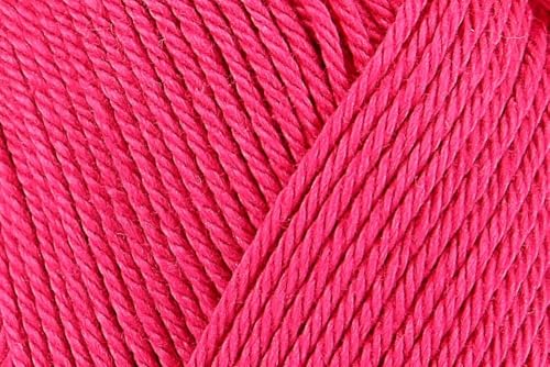 1 Skein/Pack Schachenmayr (SMC) Catania Originals Yarn, Each Ball 1.76 Oz (50gr) / 136 Yards (125 m), 100% Mercerized Cotton for Knitting and Crochet Yarn, Sport Weight, 114 - Cyclamen - color: 114 - Cyclamen