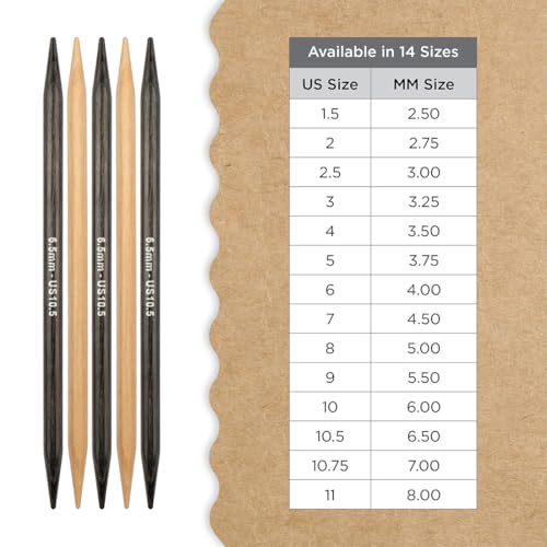 Knitter’s Pride Day & Nite Double-Point Needle 8""(20cm) - US 10.5(6.5mm) - size: 6.50mm