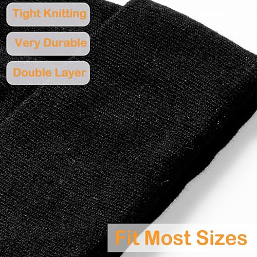 Beanies Hats for Men Women Winter Hat 4-Pack / 3-Pack - color: 3-pack Coffee Brown/Brown/Dark Gray