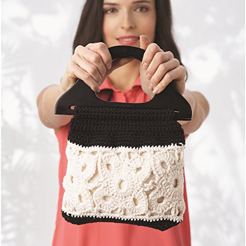 Lily 10200100002 Sugar 'N Cream The Original Solid Yarn, 2.5oz, Medium 4 Gauge, 100% Cotton - Black - Machine Wash & Dry - color: Black, size: 2.5 oz