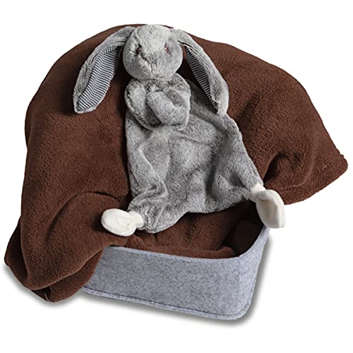 Mary Meyer Lovey Soft Toy, 13-Inches, Silky Grey Bunny - color: Silky Grey Bunny