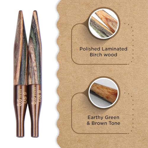 Knitter’s Pride Terra Interchangeable Needle 2""(5cm) - US 9(5.5mm) - size: 5.50mm