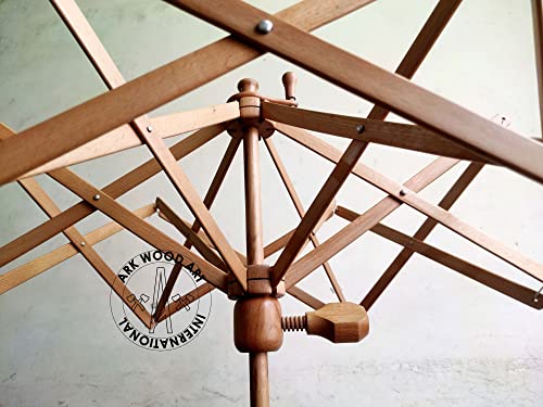 Swift Yarn Umbrella Winder XXL Hand Operated Knitting Winder Tools Holder Wool String Ball Winder Machin Strong Gift for All World