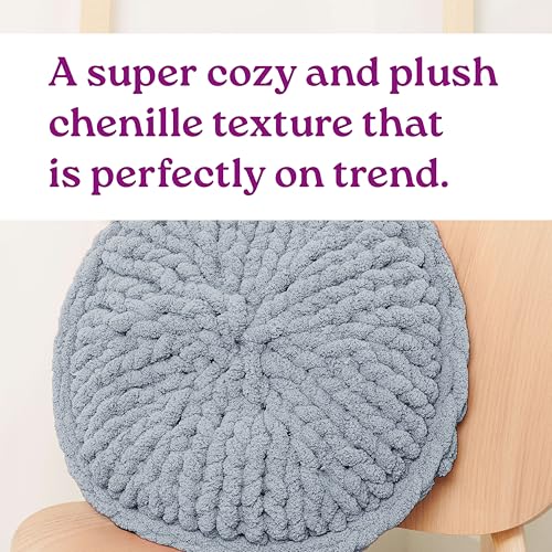 Bernat Extra Thick Chunky Yarn for Crocheting Soft, Green Frost, 6-Pack | #7 Jumbo Yarn, 100% Polyester, Extra Thick Chunky Blanket Yarn for Knitting, Crochet & Crafts, 24yds, 200g/7oz per skein - color: Green Frost