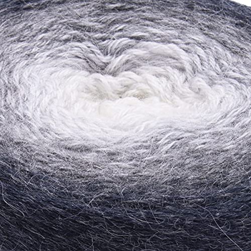 Yarn Art YarnArt Flowers Alpaca 20% Alpaca 80% Acrylic Weight 8.82oz Length 1028 Yards Multicolor Rainbow Crochet Winter Yarn Weight 2 Sport (Antique, 410) - color: 410, style: Antique