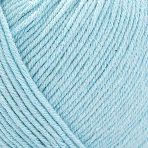 YarnArt Baby Cotton Yarn 4-Pack – Soft Knitting Yarn for Baby & Summer, 50% Cotton 50% Acrylic, 1.76 Oz Each, 180.44 Yds/Skein – Ideal for Amigurumi & Crochet Projects (446) - color: 446