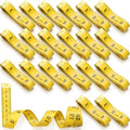 20 Pcs 120 Inch/300cm Soft Tape Measure Bulk Dual Scale Body Measuring Tape Sewing Fabric Tailor Ruler Easy to Read Craft Vinyl Ruler for Body Weight Loss Sewing Cloth Measurement(Yellow) - color: Yellow