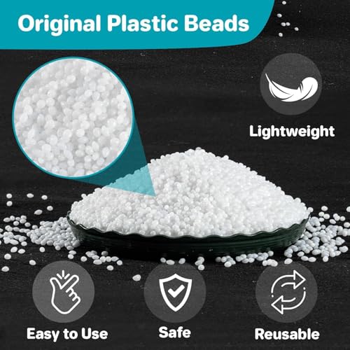 Sukh 310G Moldable Plastic Pellets - Thermoplastic Beads Polymorph | Meltable & Reusable Plastic for Crafts, DIY, Cosplay, Modeling, Temporary Repair, Halloween Vampire Teeth Fangs
