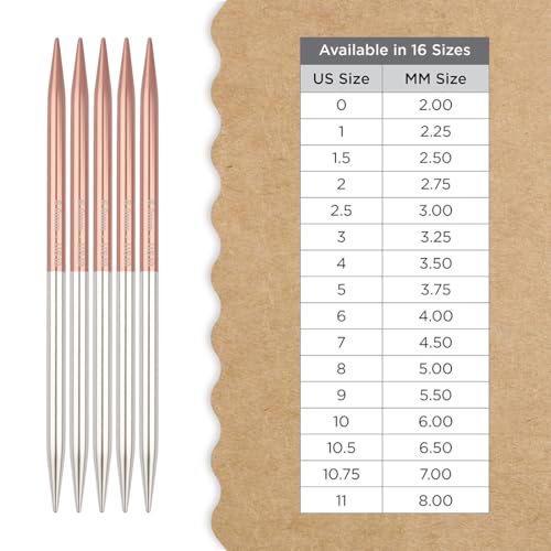Knitter’s Pride Rosemist Double-Point Needle 8""(20cm) - US 10(6mm) - size: 6.00mm