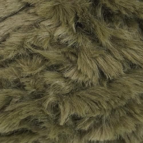 4 Skein Faux Fur Yarn 284 Yards - Super Bulky Soft Fluffy Eyelash Yarn for Knitting & Crocheting (Each Skein 100g/3.5oz) Amigurumi Hat Scarf - Blue Gray - color: Blue Gray
