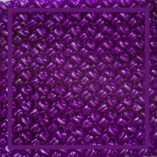 Retro-Glam DK Metallic Yarn, 4-Pack (1280Yds/400G), Royal Purple | 3 DK Weight Sparkle Yarn for Crocheting with Free Patterns - Acrylic Blend Soft Glitter Yarn for Knitting - color: Royal Purple