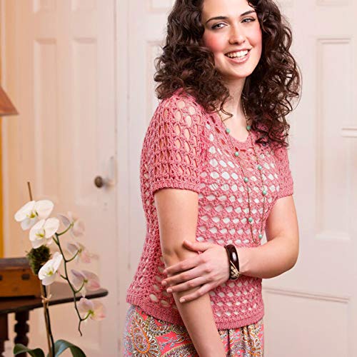 Red Heart Fashion Crochet, Cotton Size 3, Natural (182-226) - color: Natural, size: Size 3