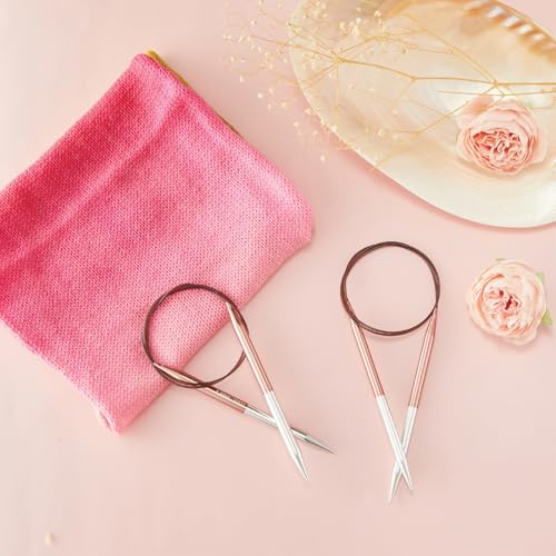 Knitter’s Pride Rosemist Fixed Circular Needles 32""(80cm) - US 7(4.5mm) - size: 4.50mm