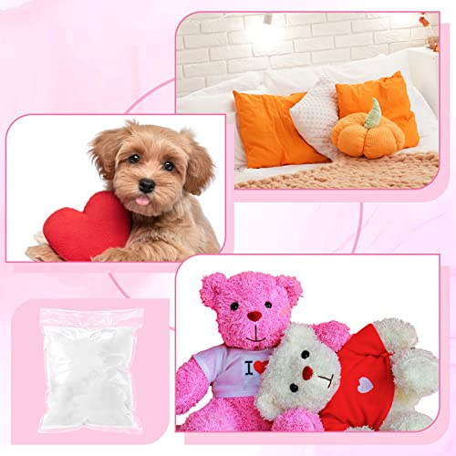 Woanger 2.2pound/ 35oz Polyester Polyfill Stuffing for Stuffed Animals Pillow Cushions Soft Cotton Poly Fiberfill Stuffing High Resilience Fiber for Couch Making Fluff Crafts Home Decors - size: 2.2 Pound/ 35oz