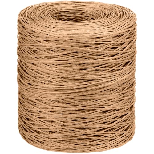 Syhood 1345 Feet Floral Vine Bind Wire Rustic Craft Wire, Light Coffee | For DIY Craft Wrapping, Flower Bouquets Garland Arrangements, , Christmas Wreath Making - color: Light Coffee, size: 1345 Feet