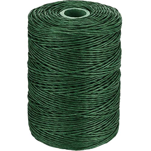 Syhood 673 Feet Floral Vine Bind Wire Rustic Craft Wire, Deep Green | For DIY Craft Wrapping, Flower Bouquets Garland Arrangements, , Christmas Wreath Making - color: Deep Green, size: 673 Feet