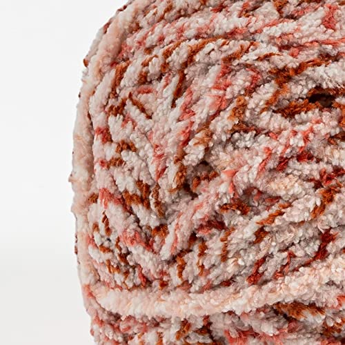 Crafted By Catherine Cozy Twist Yarn - 3 Pack, Red Multi, Gauge 5 Bulky - color: Red Multi, size: 8.8 oz/ 3 Pack