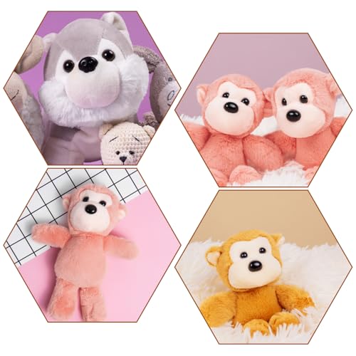 150PCS Safety Nos for Stuffed Animal,Black Brown Pink Crochet Safety Nos | with Washers, Plastic, Large Safetys Nos for Crocheted Dolls, Bears Dogs, Plush Toys, Craft Dolls Puppets, 12-20mm