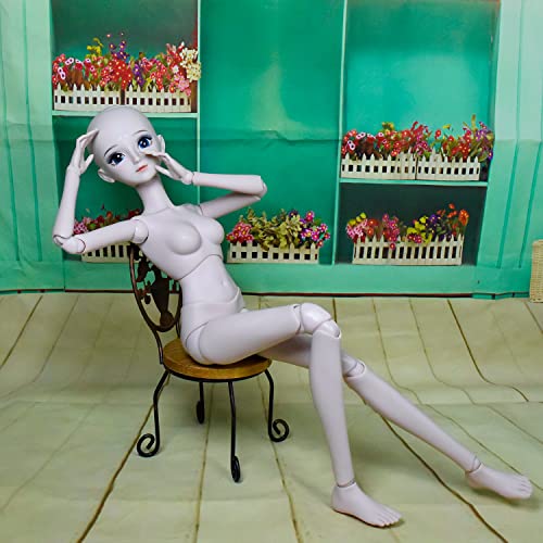 1/3 BJD Doll Ashley 24" - 60cm Customized Doll Body, Ball Jointed SD Dolls, Joints Move PVC DIY Dolls