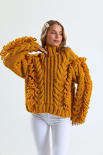 Estako Cozy Thick & Quick Yarn, 20% Wool 80% Acrylic, Baby Pink, 4-Pack | chunky, soft, hand knitting, blankets, crocheting, weight 6, 400 g, 260 yds, scarves, sweaters, hats - color: 53029 - Baby Pink, size: 4 Skeins