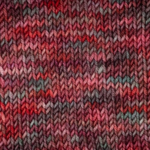 KnitPro Symfonie DK Weight Merino Wool Yarn 240yds, 100g, Carnival | 100% Extrafine Merino, Hand Dyed, OEKO-TEX Certified, Superwash, Colorfast, #3 Yarn Skein for Knitting & Crochet - color: Carnival