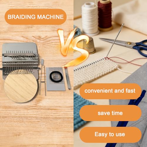 Knit Patch Kit,Patchmaker 2.0 Kit,Darning Loom,Mini Portable Patch Knitpatch, Patchwork Weaving Tool Set for Quickly Sewing Repair, Sewing,Knitting Kits for Beginners Repair Jeans, Socks(28Hooks) - color: 28 Hooks
