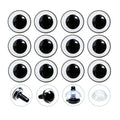 40Pcs 3D Clear Safety Eyes and Washers - Thalinfayi 20mm Round Pupils Safety Eyes Crochet Amigurumi Eyes for DIY Crochet Doll, Amigurumi, Crafts Supplies - color: Round Pupils Safety Eyes, size: 20mm(0.79inch)