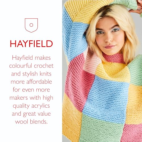 Hayfield Bonus DK - Signal Red (977) - 100g - color: Signal Red