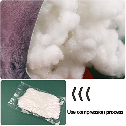 Bupete 21oz/600g Polyfill Stuffing, (1.8oz~4.18lb) Pillow Stuffing | Pillow Stuffing for Couch Pillows, Stuffing for Pillows, Fiber Filling Stuffing, Polyester Fiberfill Stuffing - color: White