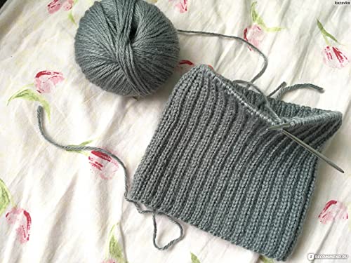 Estako Happy Wool, 40% Merino Wool Fingering Yarn, Milky Brown, 6-Pack | soft, sock weight, 300 g, 1146 yds, baby clothes, sweaters, scarves, hats, 3 mm needles - color: 8035 - Milky Brown, size: 6 Skeins