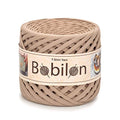 Bobilon 3-5 mm Thin Cotton T-Shirt Yarn for Amigurumi - Caramel | 100% cotton t shirt yarn for amigurumi, crochet, knitting and macrame; new fabric, not recycled; 109 yds - color: Caramel