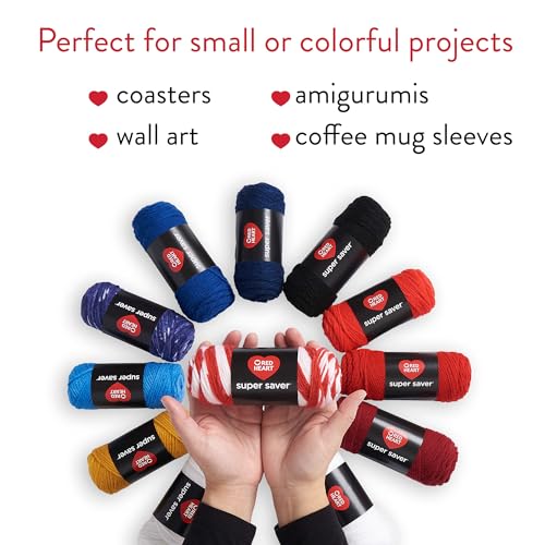 Red Heart Super Craft Kit America, Yarn for Crocheting and Knitting - style: Super Craft Kit America