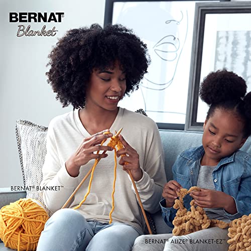 BERNAT BLANKET TWIST, HIGH TIDE - color: High Tide, size: 1 Pack, style: BLANKET TWIST