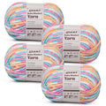 Fluffy Chunky Yarn for Crocheting, Chenille Crochet Yarn 6 Super Bulky, 4 Pack of 161 yds/7.76 oz Baby Blanket Yarn, Soft Velvet Yarns for Knitting Amigurumi&DIY Crafts/Hats/Socks(4 Candy) - color: 4 Candy