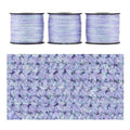 Artisanal Yarn Collection Multifiber Fancy Yarn for Knitting Crocheting Crafts DIY, Set of 3 Rolls(136 Purple Imitation Straw Yarn) - color: 136 Purple Imitation Straw Yarn
