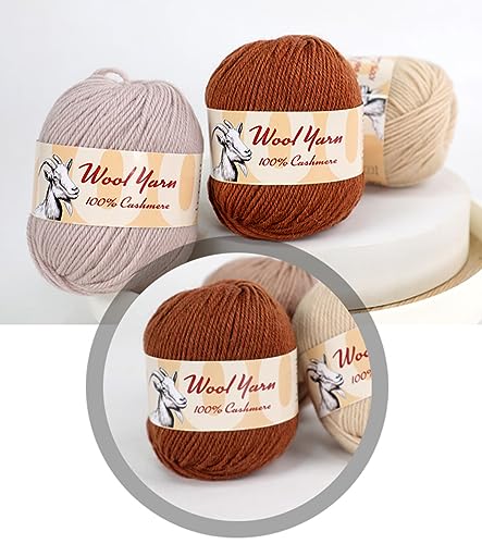 100% Cashmere Wool Yarn (Pack of 10) by Yonkey Monkey 500gr Imported Knitting Crochet (Fruit Green 30) - color: Fruit Green 30