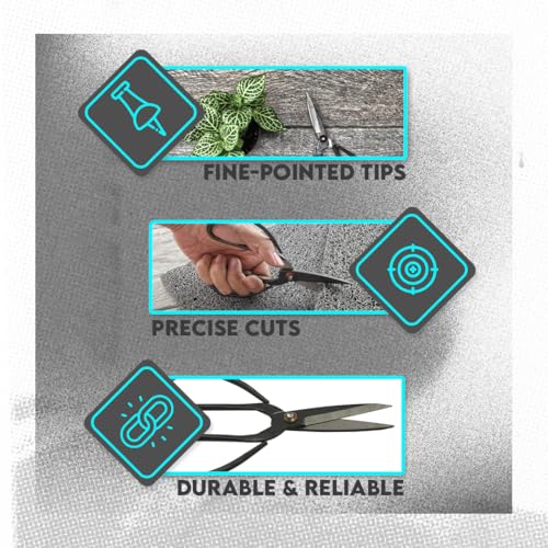 SE Chinese Scissors with Super Sharp Edges Suitable for Embroidery, sewing, Craft, Art Work, and Everyday Usage (6-Inch) - size: 6-Inch