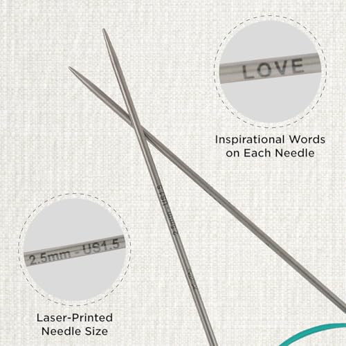 KnitPro The Mindful Collection Fixed Circular Needles 32" (80cm) | US Size 1.5 (2.50mm) - size: US 1.5 (2.5mm)